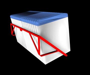 20-Disc DVD / Blu-Ray Wall Rack