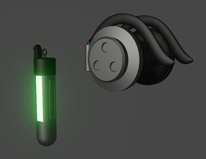 Persona 3 - MP3 Player Headphone  | 3D Print File |