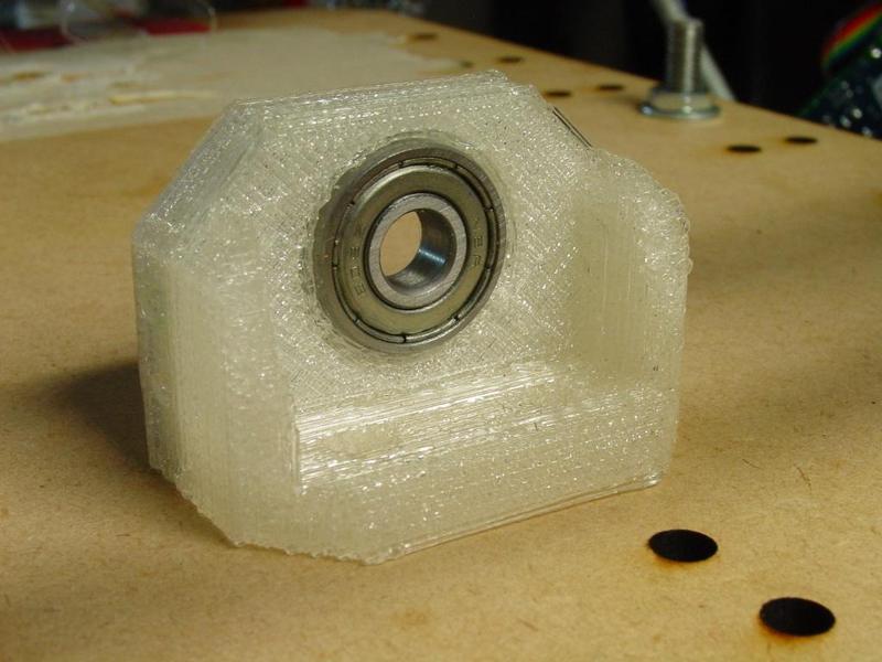 Vertical mounting 608 bearing holder