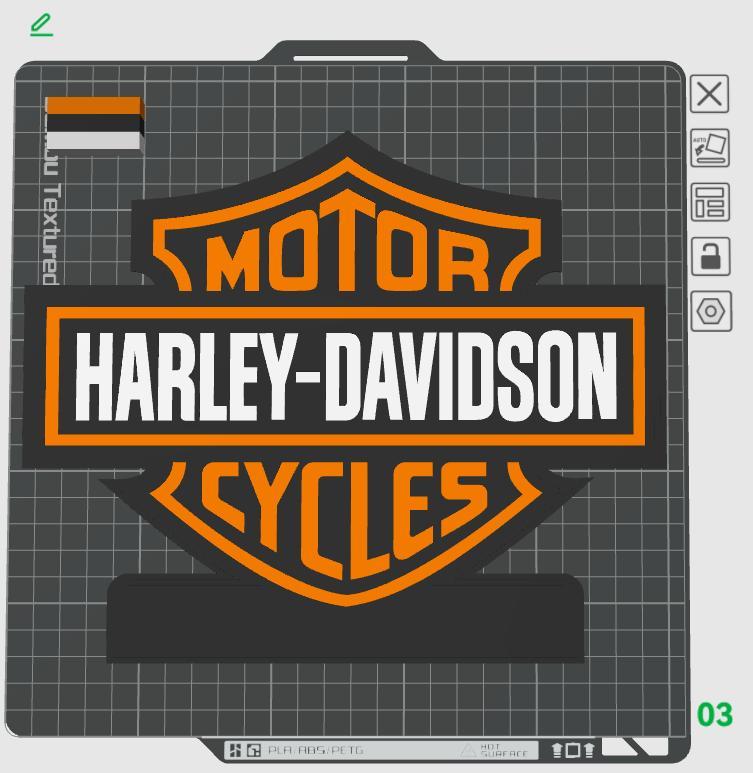 Harley Davidson Lightbox
