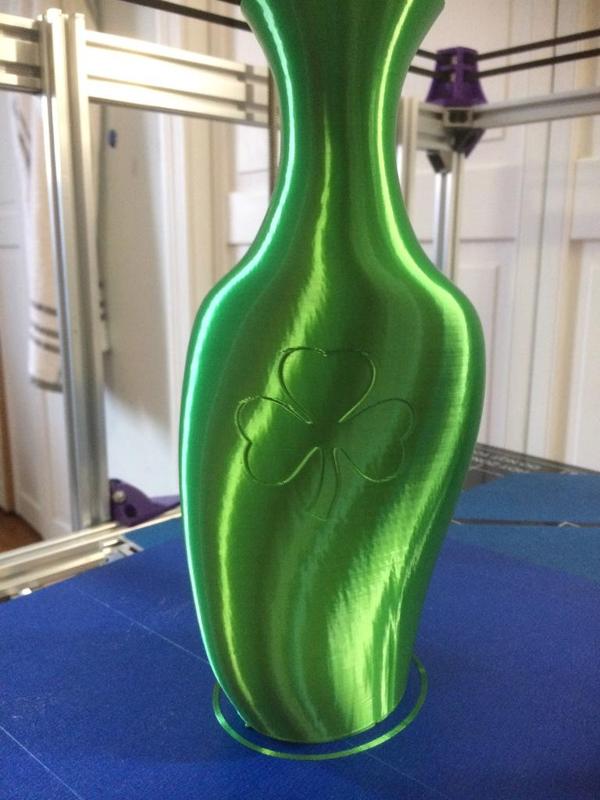 St Patty's Clover Vase
