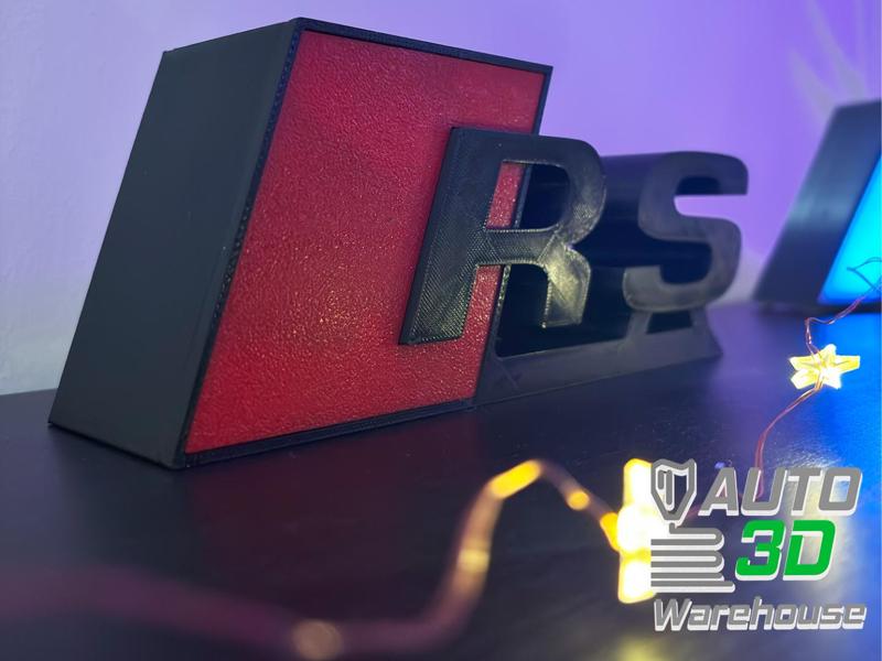'RS' Badge - Pen Pot 