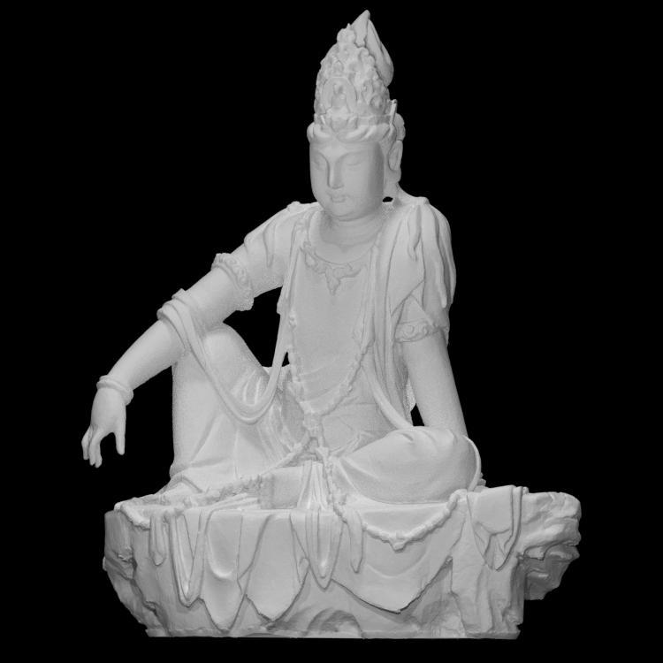 Avalokiteshvara Bodhisattva in the Water-Moon Form (Shuiyue Guanyin)