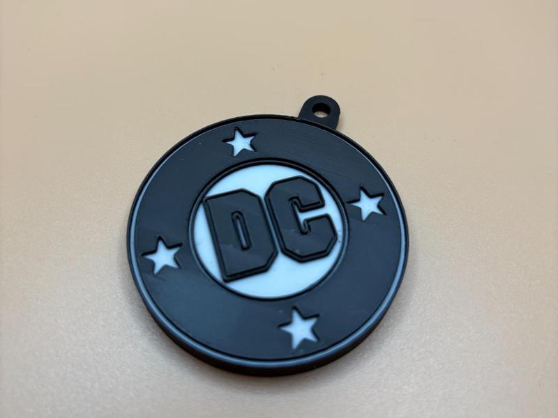 DC Comics Logo Keychain