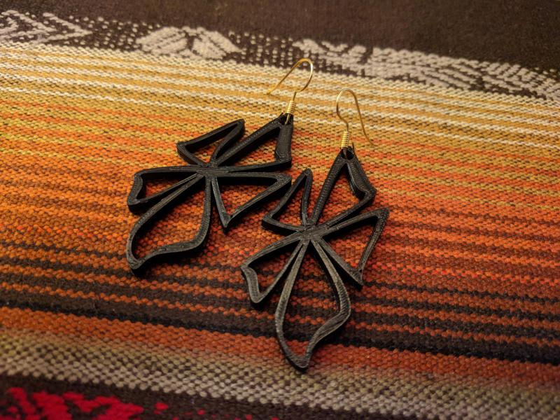 Minimal Flower earrings