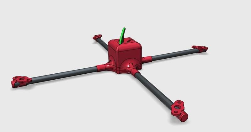 Quadcopter TUBE frame