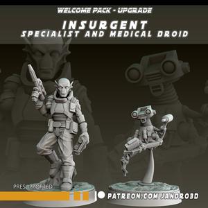 Specialist and Medical Droid