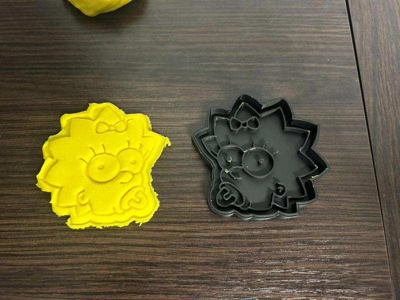 Meggie Simpson cookie cutter