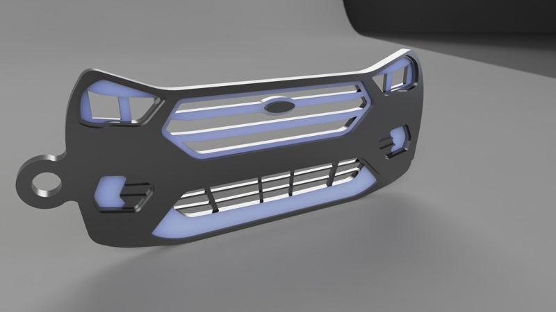 Ford kuga 2018 keychain