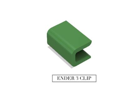 Ender 3 Bed  glass clip PETG 