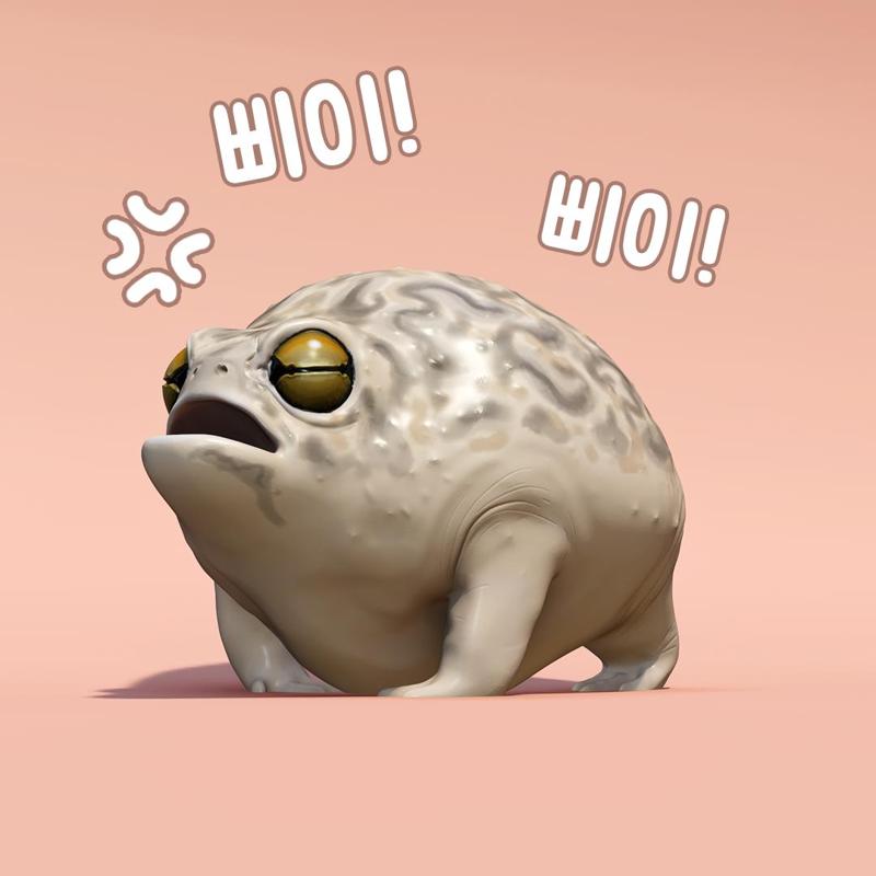 Squeaky Desert Rain Frog