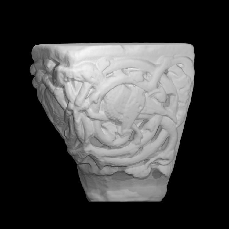 Capital - Birds in Scrolling Foliage