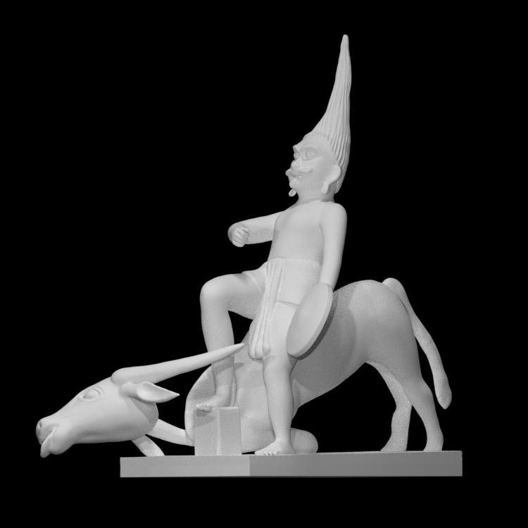 Mahisha, the buffalo demon