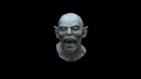 Murderer Bust sculpture