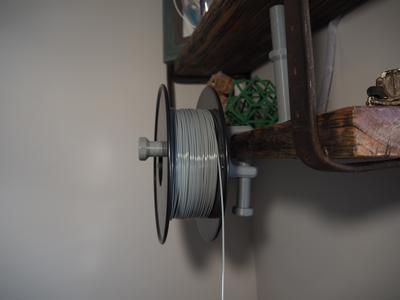Mountable spool holder (mount anywhere)