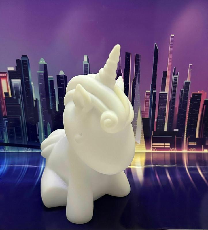 Ethereal 3D Unicorn Sculpture