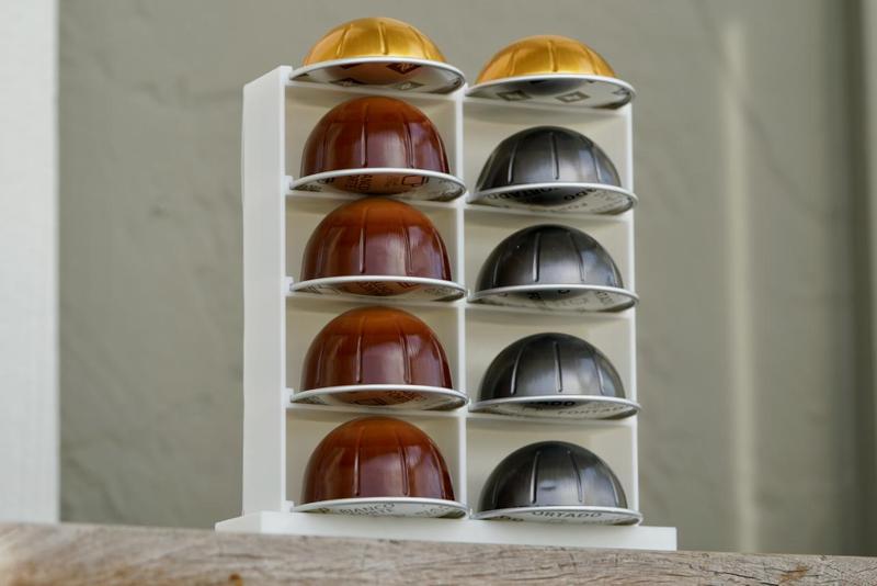 Capsule dispenser for Nespresso Vertuoline