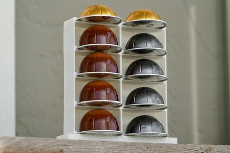 Capsule dispenser for Nespresso Vertuoline