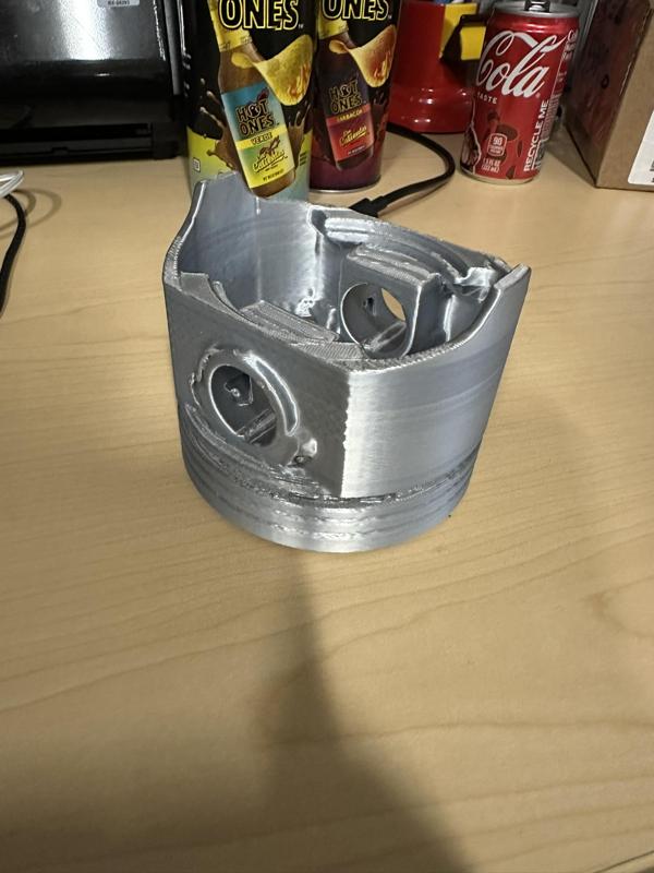 Pontiac Piston 3D Scan