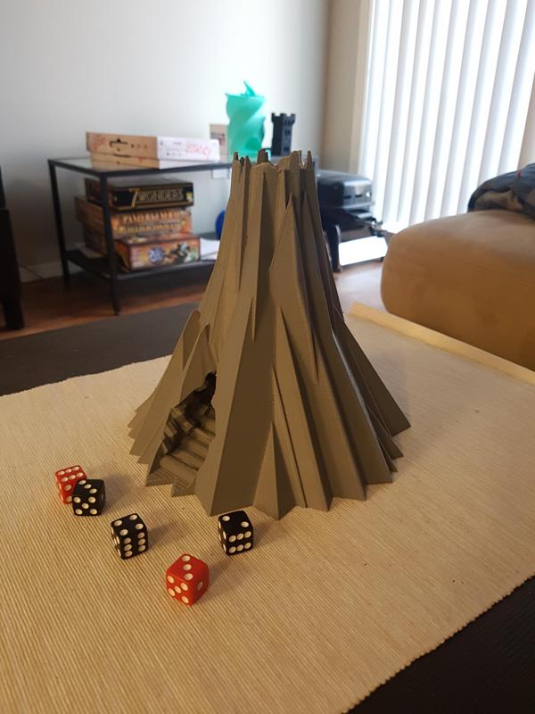 Death Mountain Dice Tower