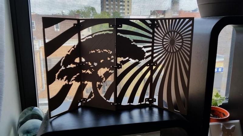 Folding Mini Asian Panel / Screen