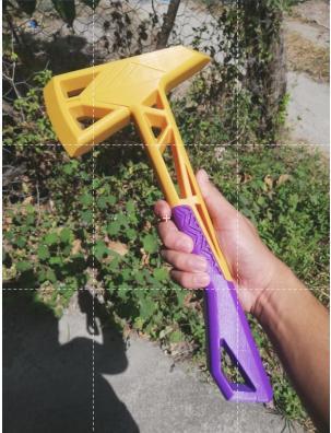 Valorant Lockable Prime axe (Guided insert)