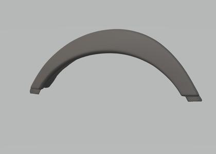 Ford Sierra mk1 XR4i Body Kit Skirt Door Moulding Arch Fender 83BB-16A075-AAW L FORD