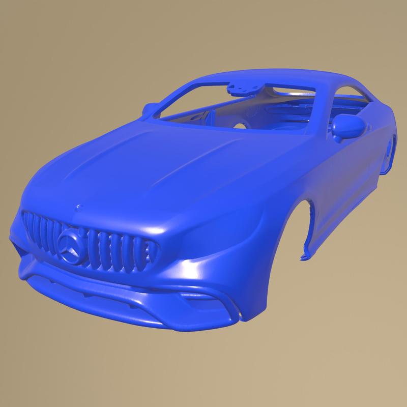 Mercedes S Class Coupe S63 AMG 2018 PRINTABLE CAR BODY