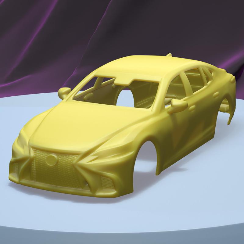 LEXUS LS500 F-SPORT 2018 (1/24) printable car body