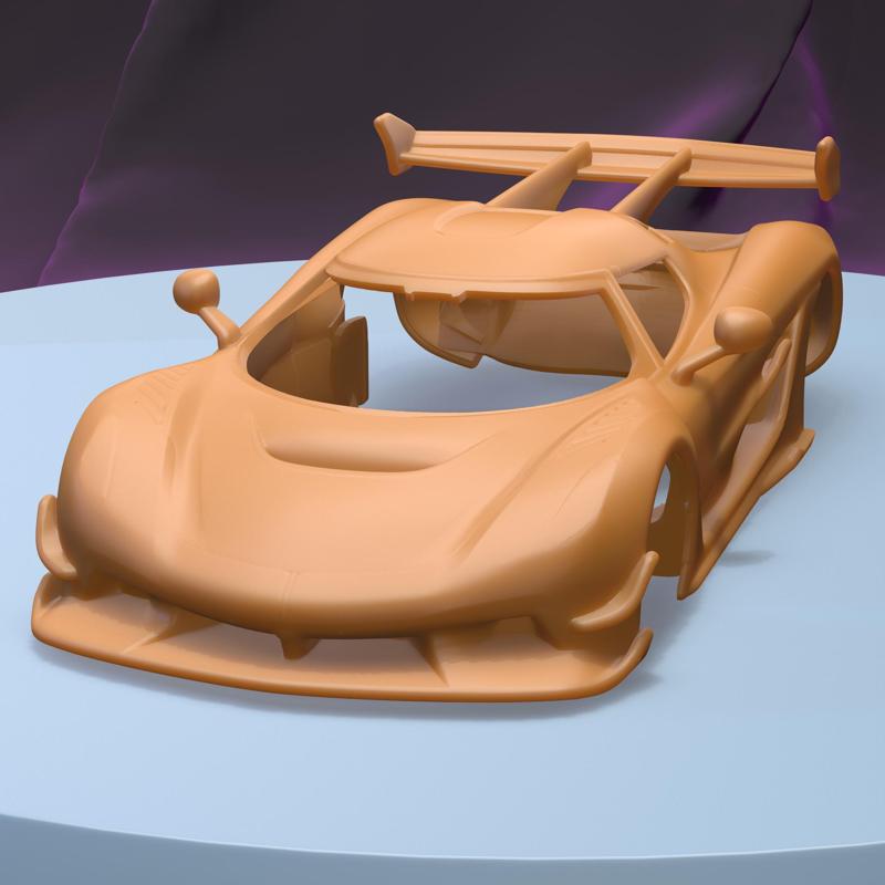 KOENIGSEGG JESKO 2020 (1/24) printable car body