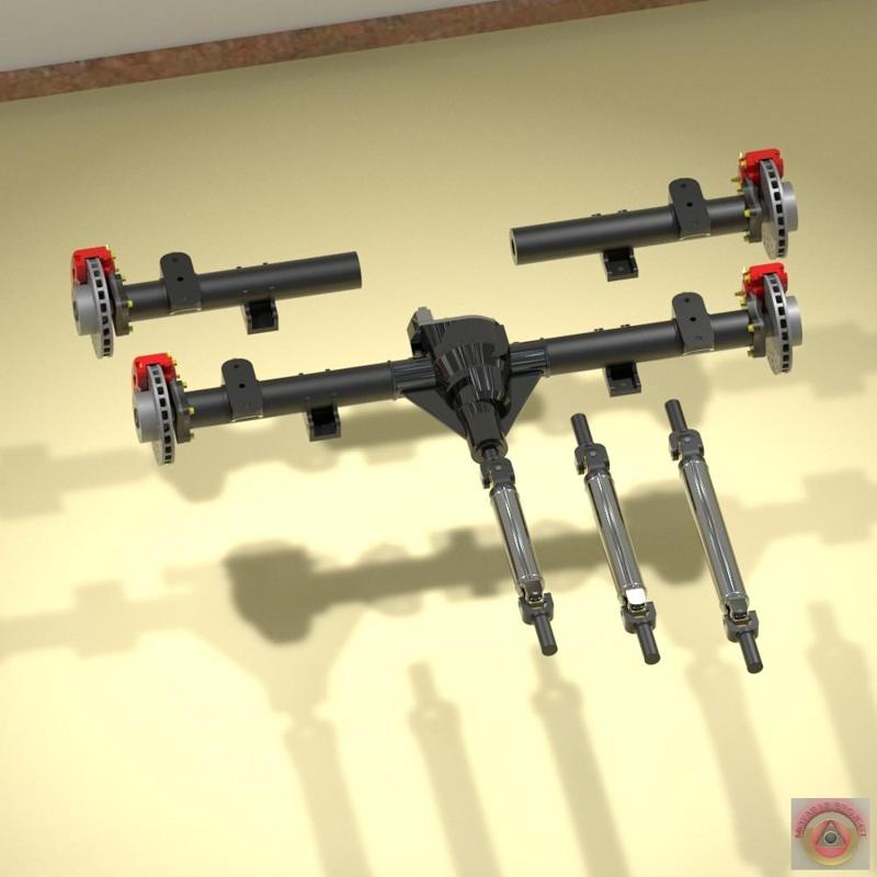 DODGE RAM SRT10 - DRIVE SHAFT AND DIFFERENTIAL