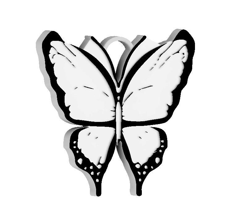 Adorable Butterfly Keychain / EARRING / NECKLACE