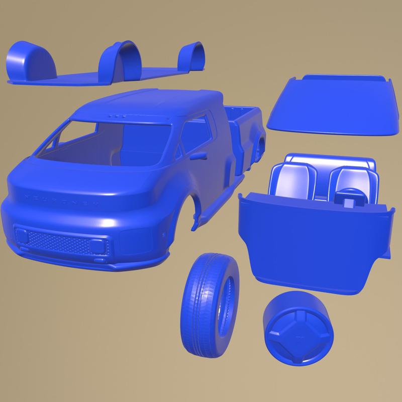 Neuron EV T One 2022 PRINTABLE CAR IN SEPARATE PARTS