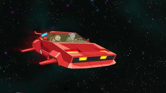 space Ferrari (RICK&MORTY)