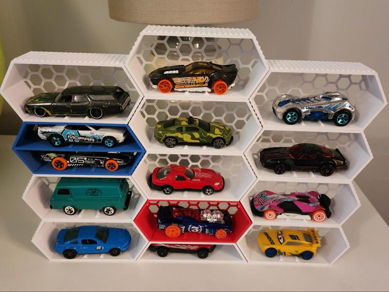 Hot Wheels - Matchbox car organizer display