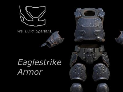 Eaglestrike armor 3d print files