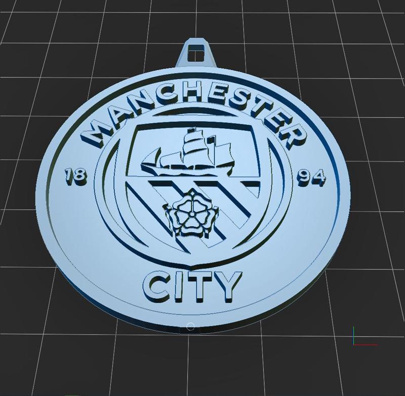 MANCHESTER CITY Keyring