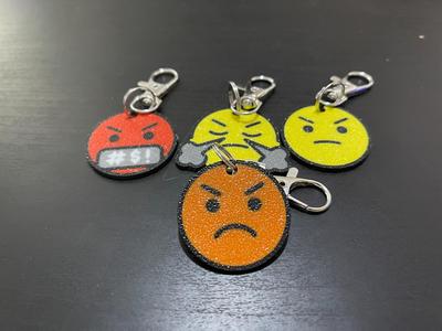 Enraged - Angry's - Keyring