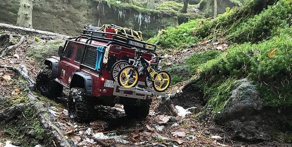 TRX-4 Defender Heckfahrradträger