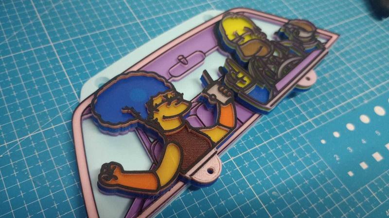 The simpsons key holder