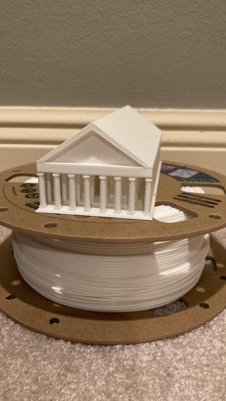 The Parthenon as it was when created