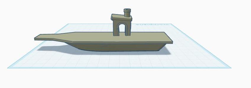 aircraft carrier benchy boat