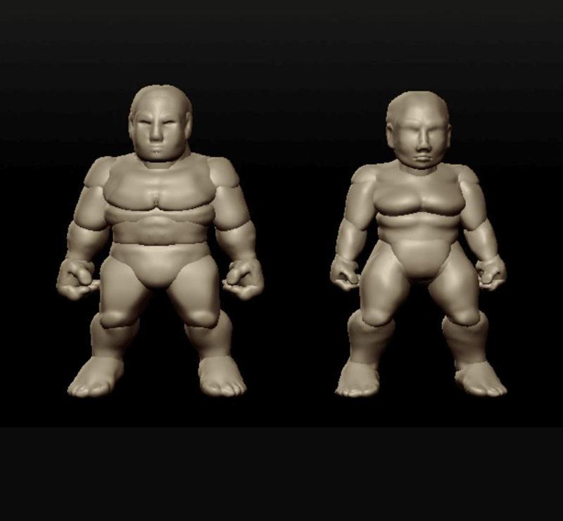 Sculptris Dummies: Dwarves