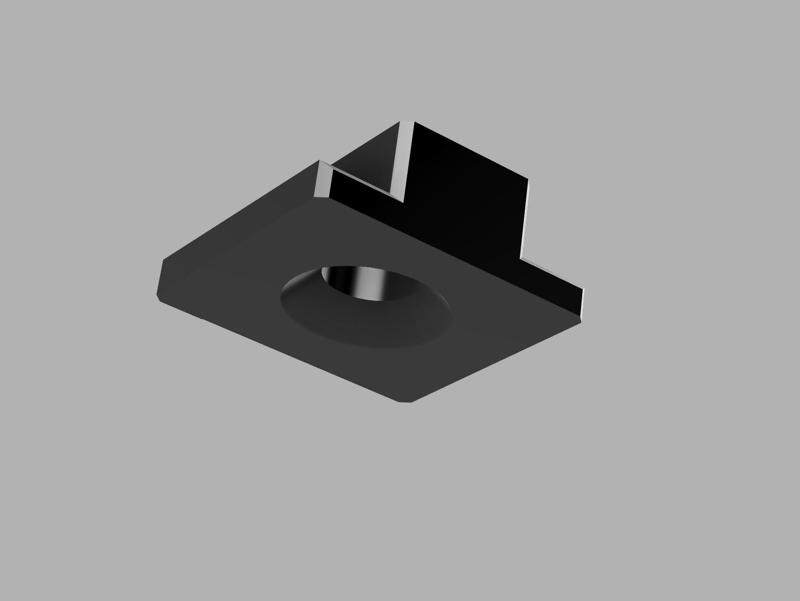 Compact WAGO Box Holder – Secure Mount for Electrical Connector Boxes (3D Printable STL)