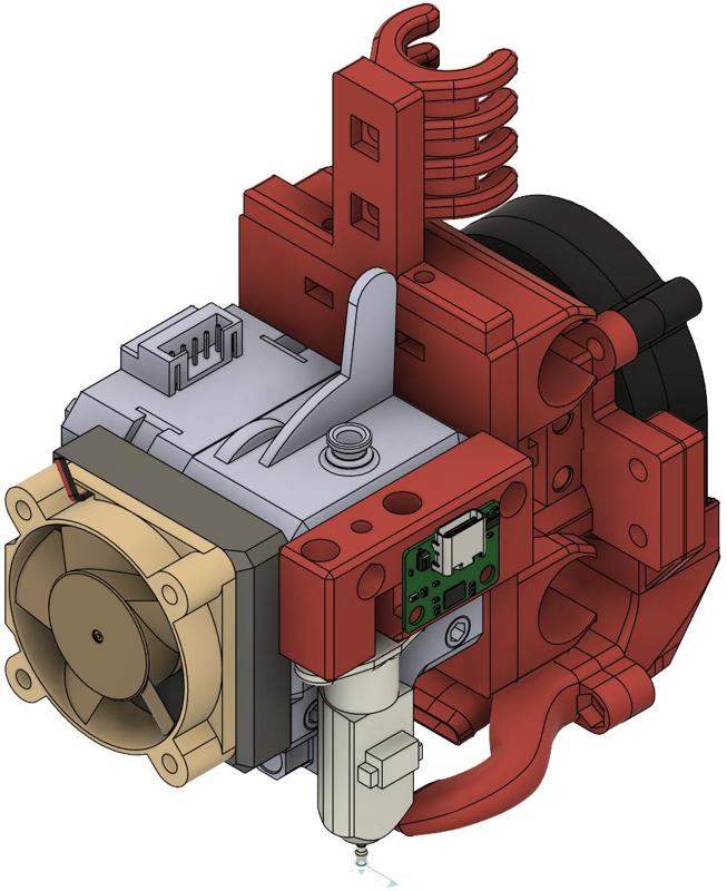 HyperCube Evolution (HEVO) Bondtech LGX Mount v3