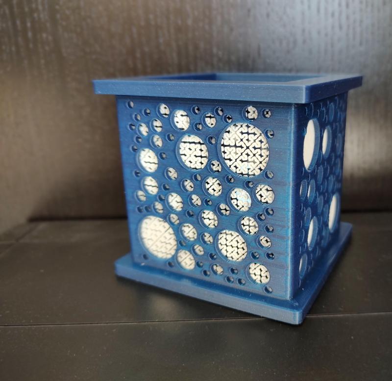 Bubble Cube - Reso Candle Holder