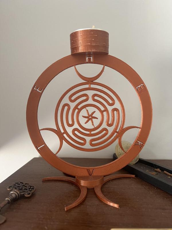 Hekate Strophalos Candle Holder