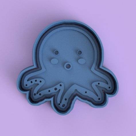 cutter + octopus cutter + stamp / octopus cutter + stamp