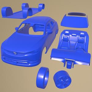 Mazda Mx-30 2021 PRINTABLE CAR IN SEPARATE PARTS