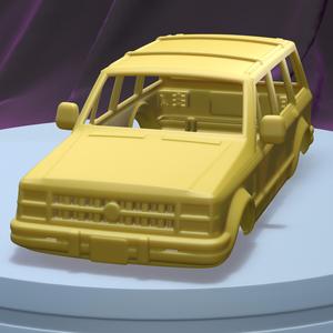 GENERIC CLASSIC SUV  (1/24) printable car body